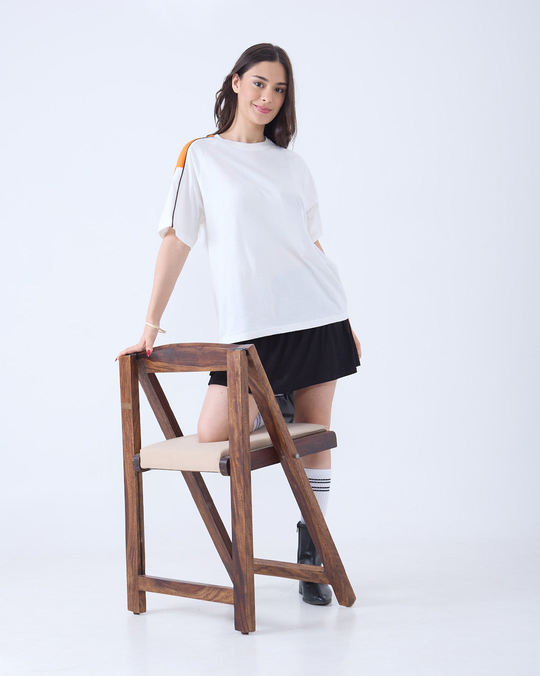 Off White Downtown Plain Oversized T-Shirt