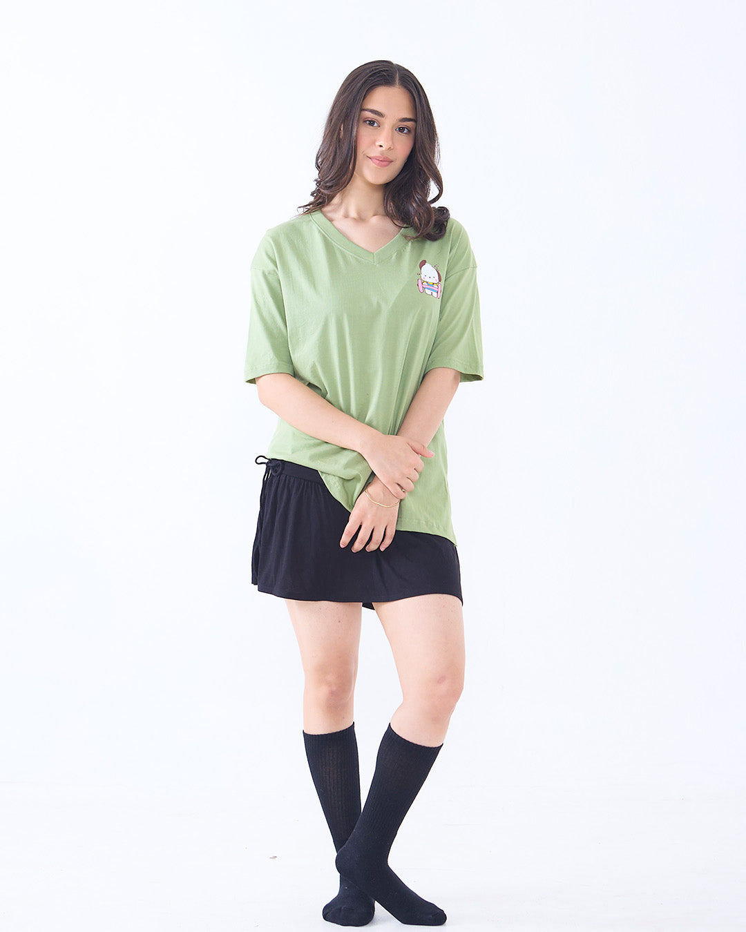 Mini Beast V-Neck Oversize T-Shirt