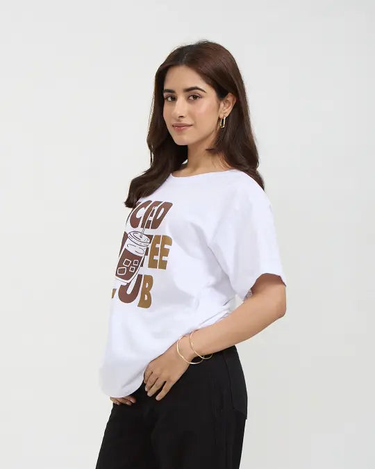Ice Coffee Club Oversized T-Shirt