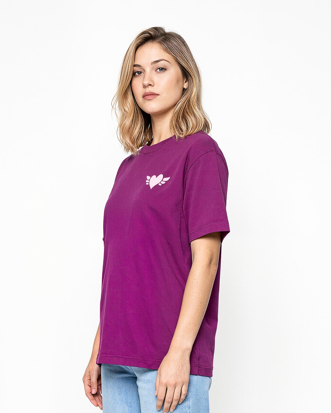 Mulberry Turn Off My Feelings Oversized T-Shirt