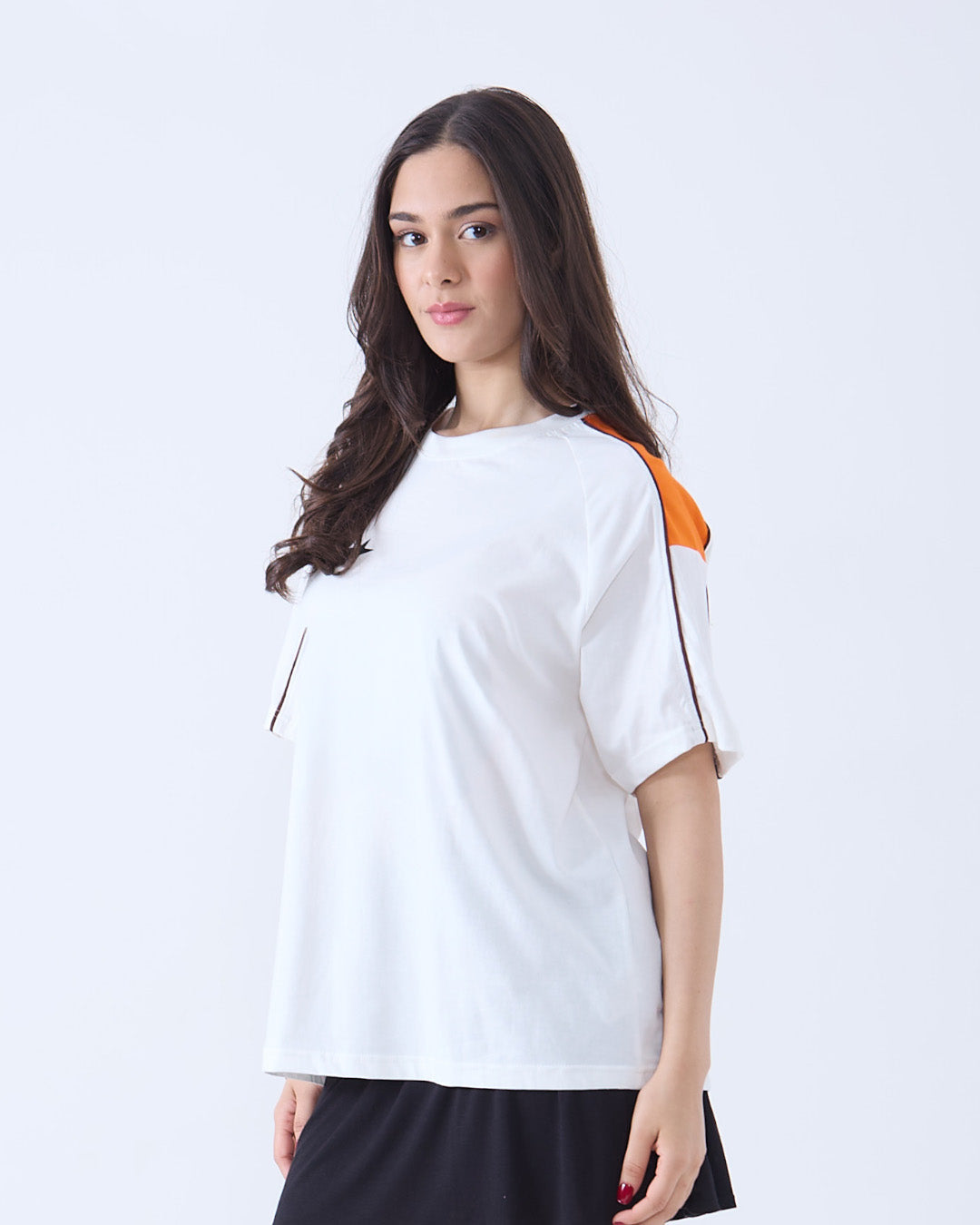 Off White Downtown Plain Oversized T-Shirt