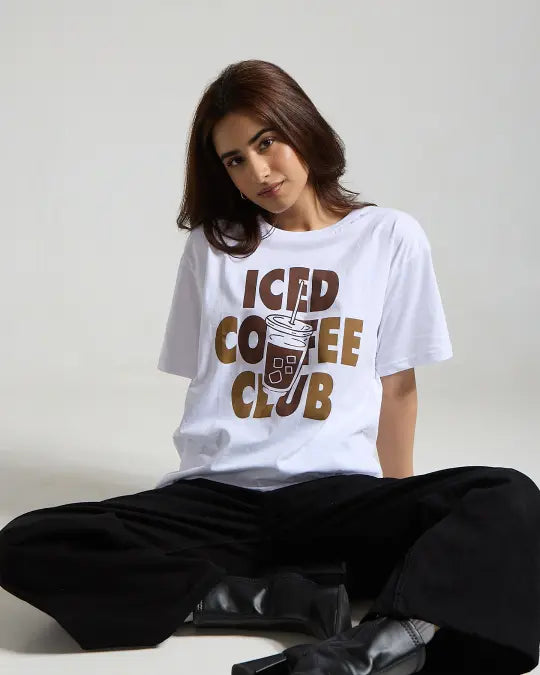 Ice Coffee Club Oversized T-Shirt
