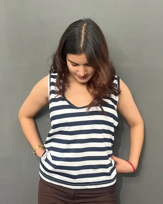 NB Sleeveless Scoop Neck T-Shirt