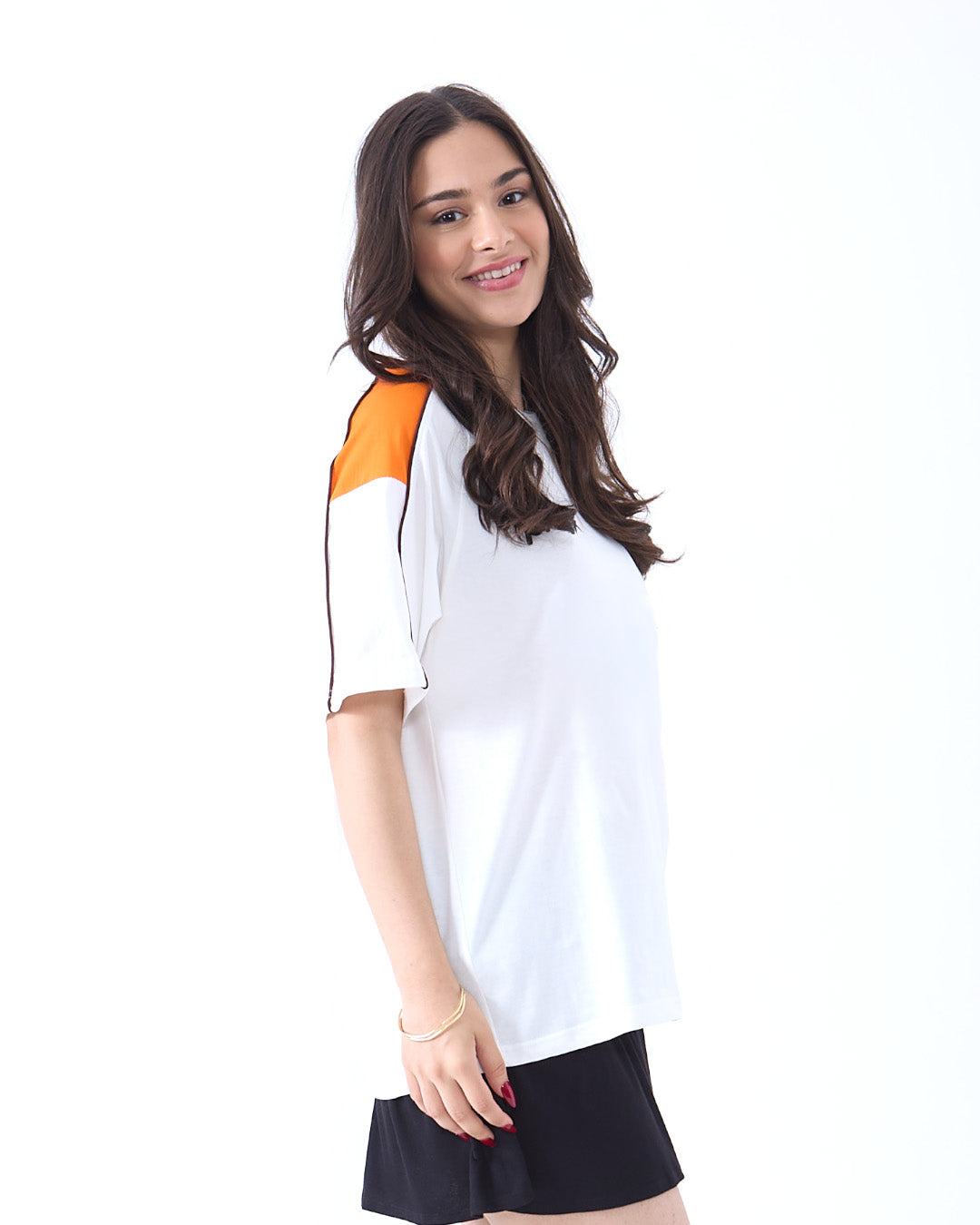 Off White Downtown Plain Oversized T-Shirt