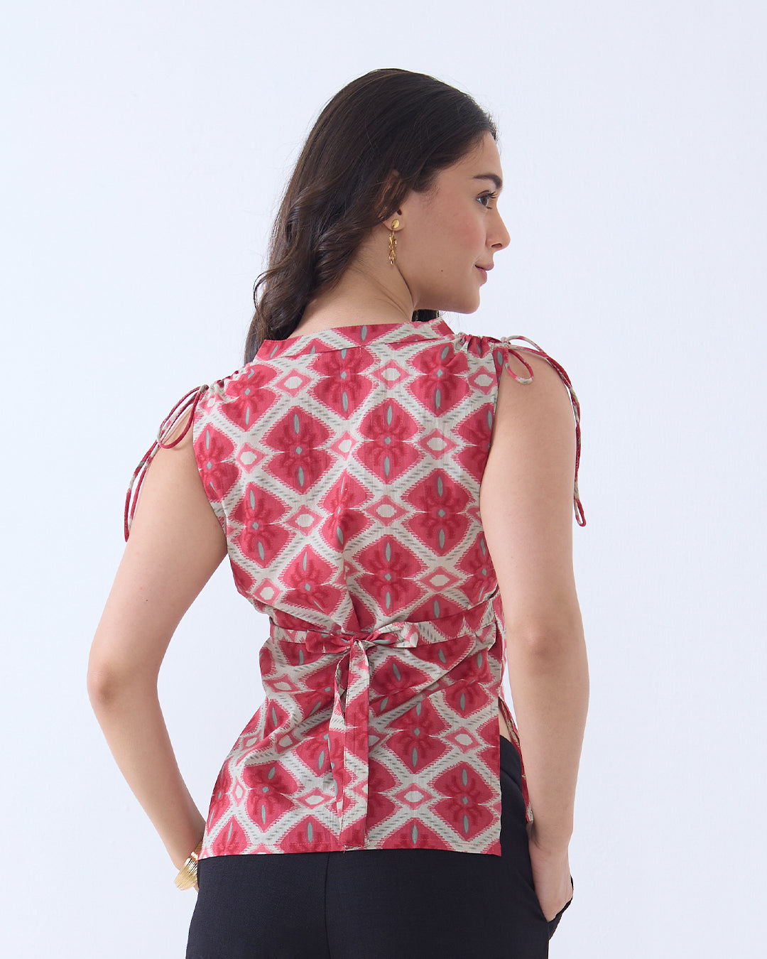 Monica Ruched Kurti