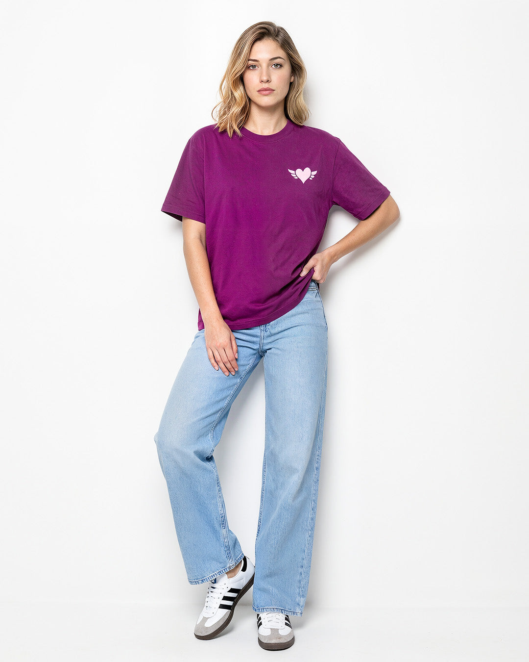 Mulberry Turn Off My Feelings Oversized T-Shirt