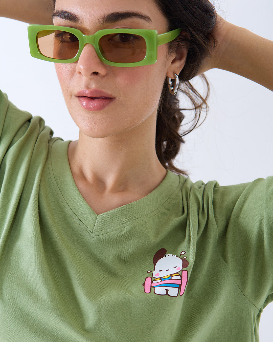 Mini Beast V-Neck Oversize T-Shirt