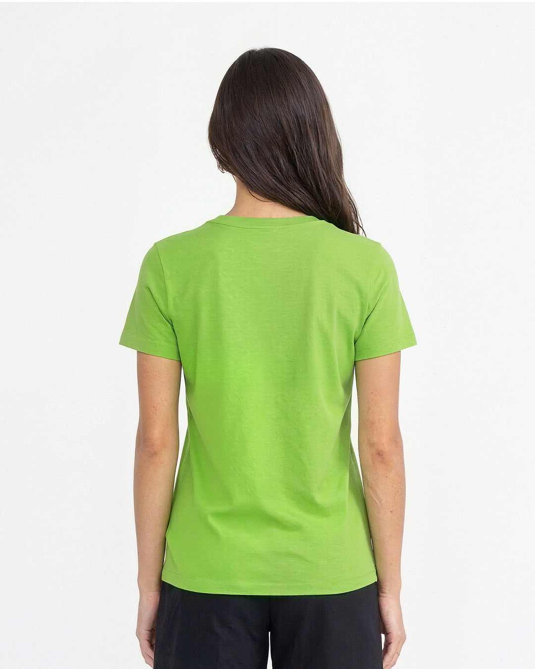 Kiwi Green Plain T-Shirt