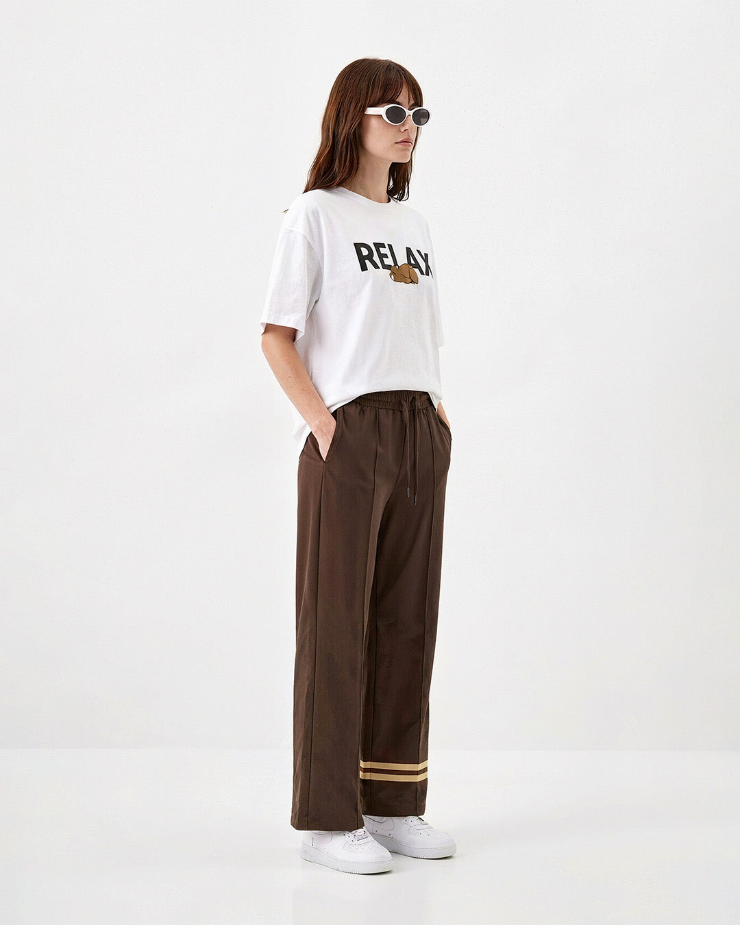 Brown Ringer Co-ord Set