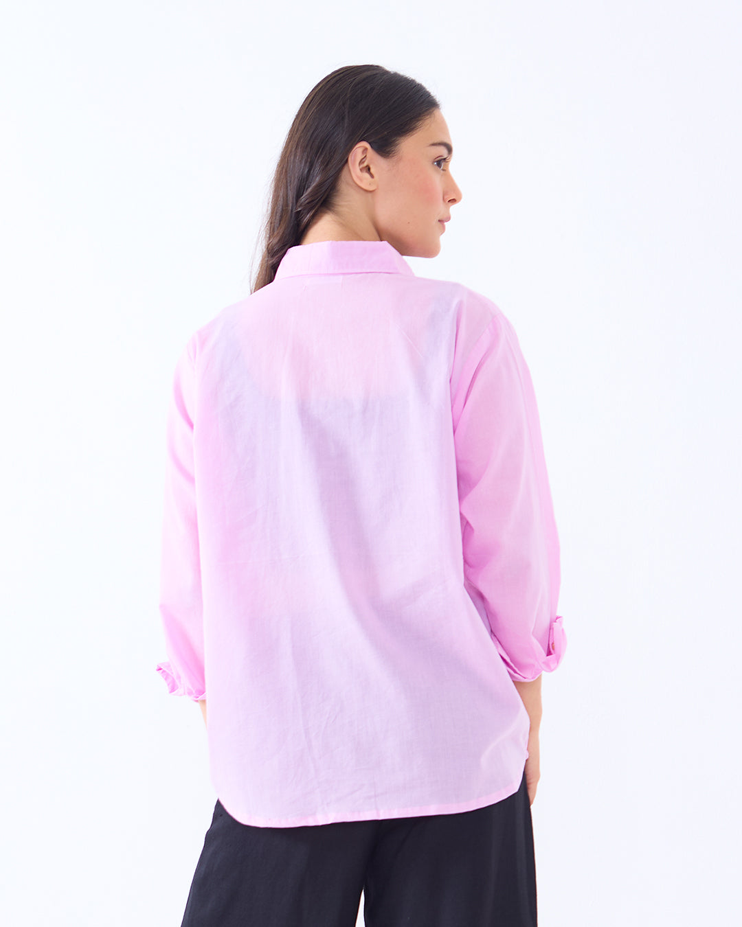 Baby Pink Oversized Shirt