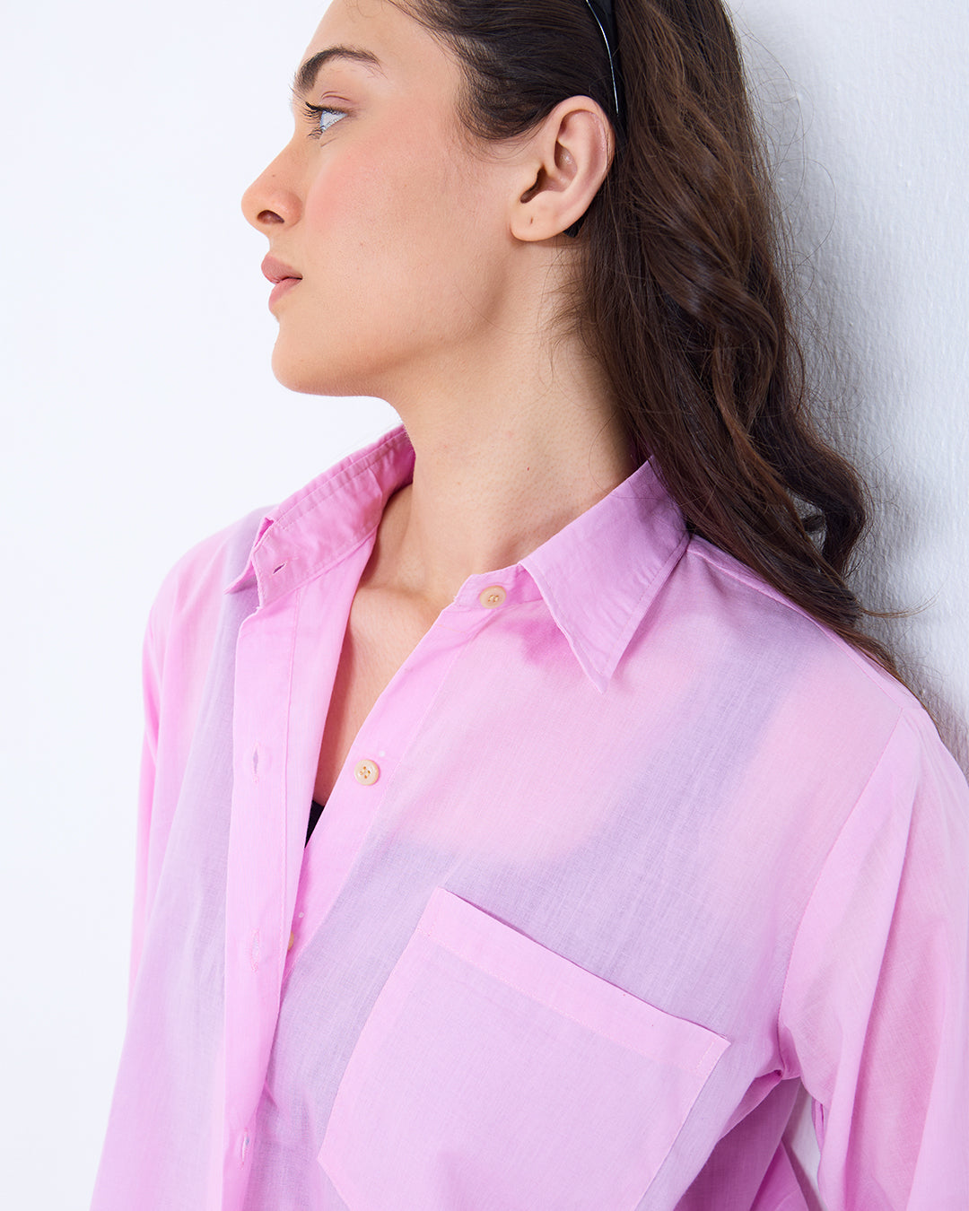 Baby Pink Oversized Shirt