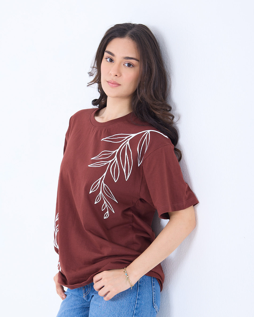 Brown In The Jungle Oversized T-Shirt