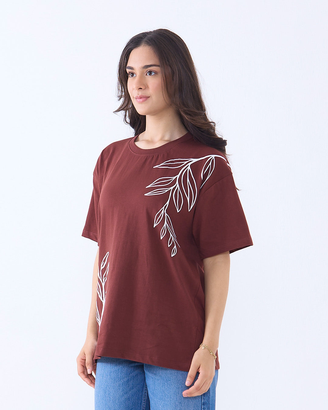 Brown In The Jungle Oversized T-Shirt