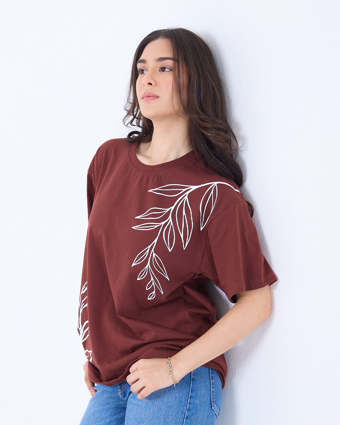 Brown In The Jungle Oversized T-Shirt
