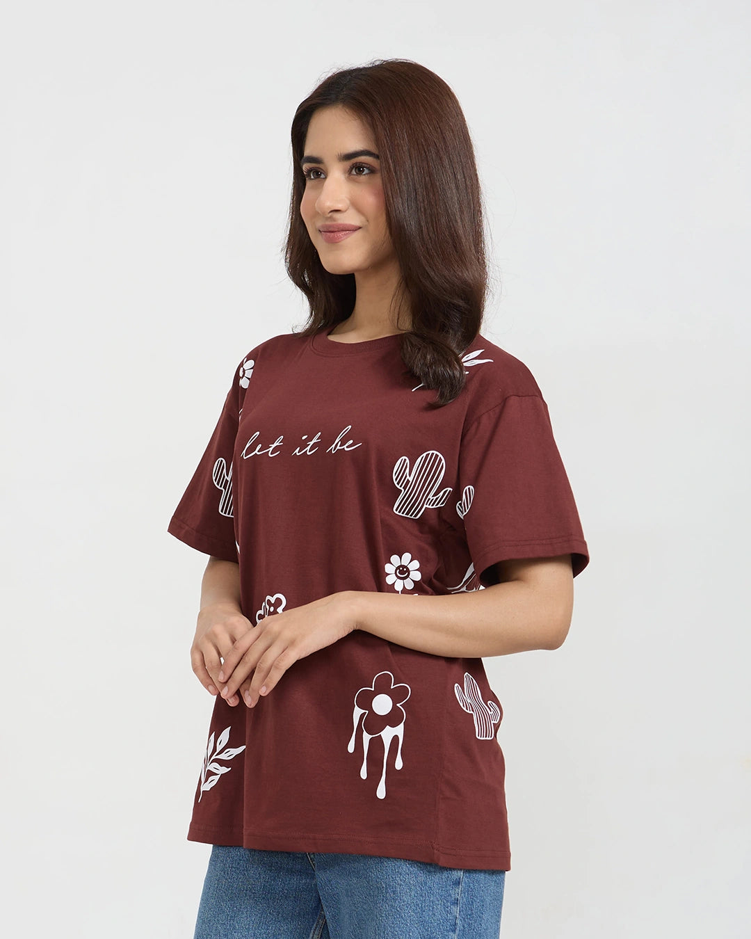 Let It Be Oversized T-Shirt