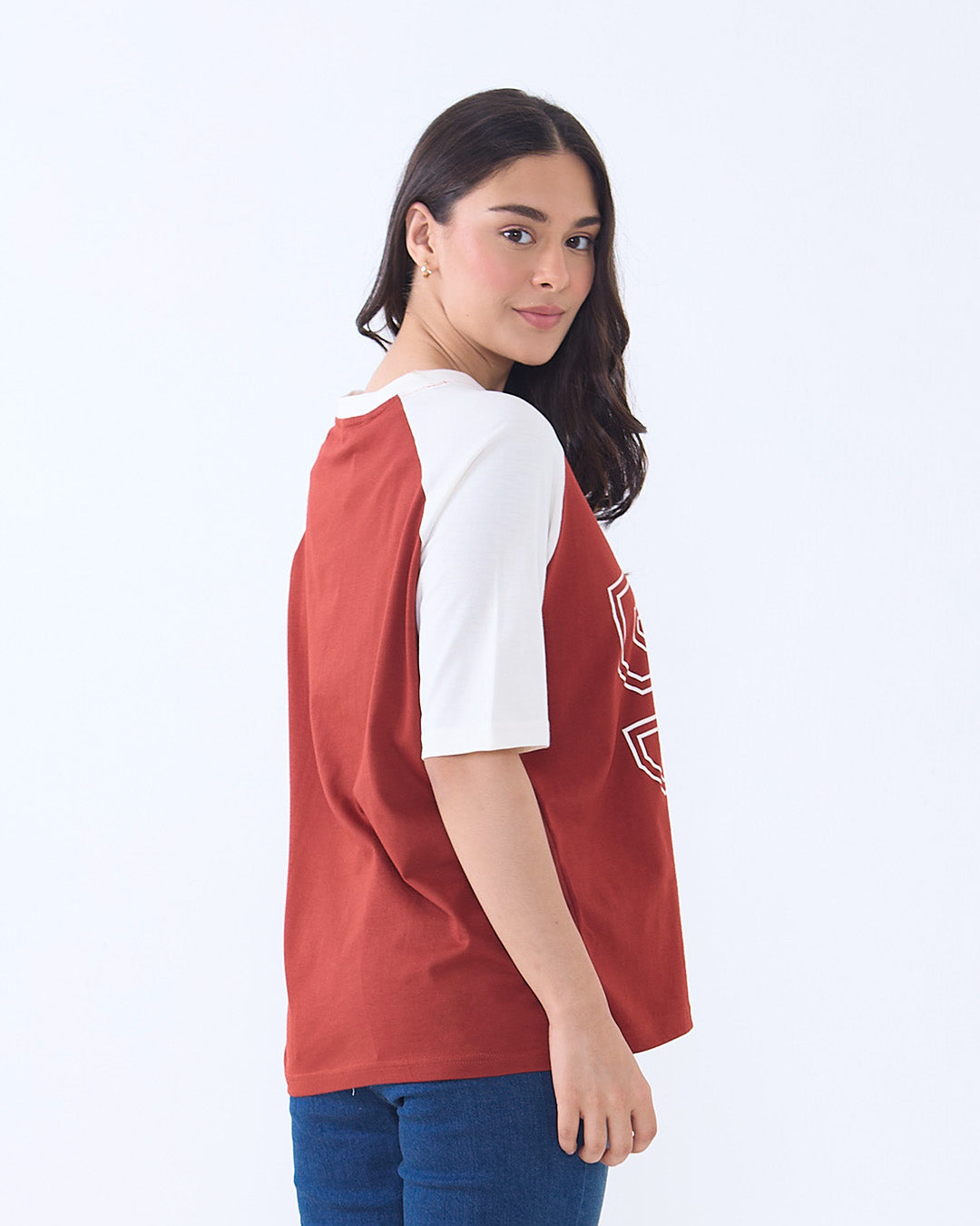 Los Angeles Raglan Oversized T-Shirt