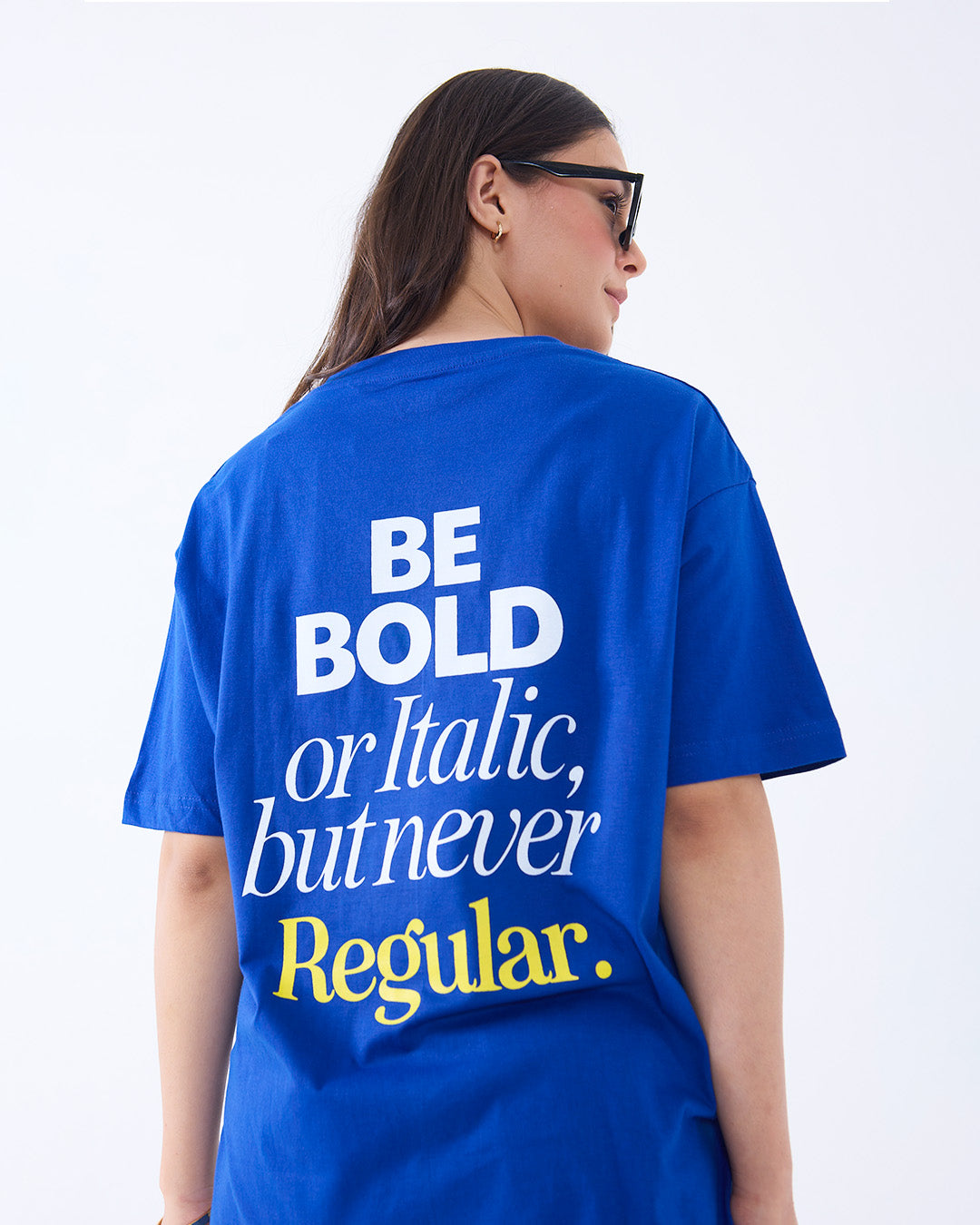 Be Bold V-Neck Oversize T-Shirt
