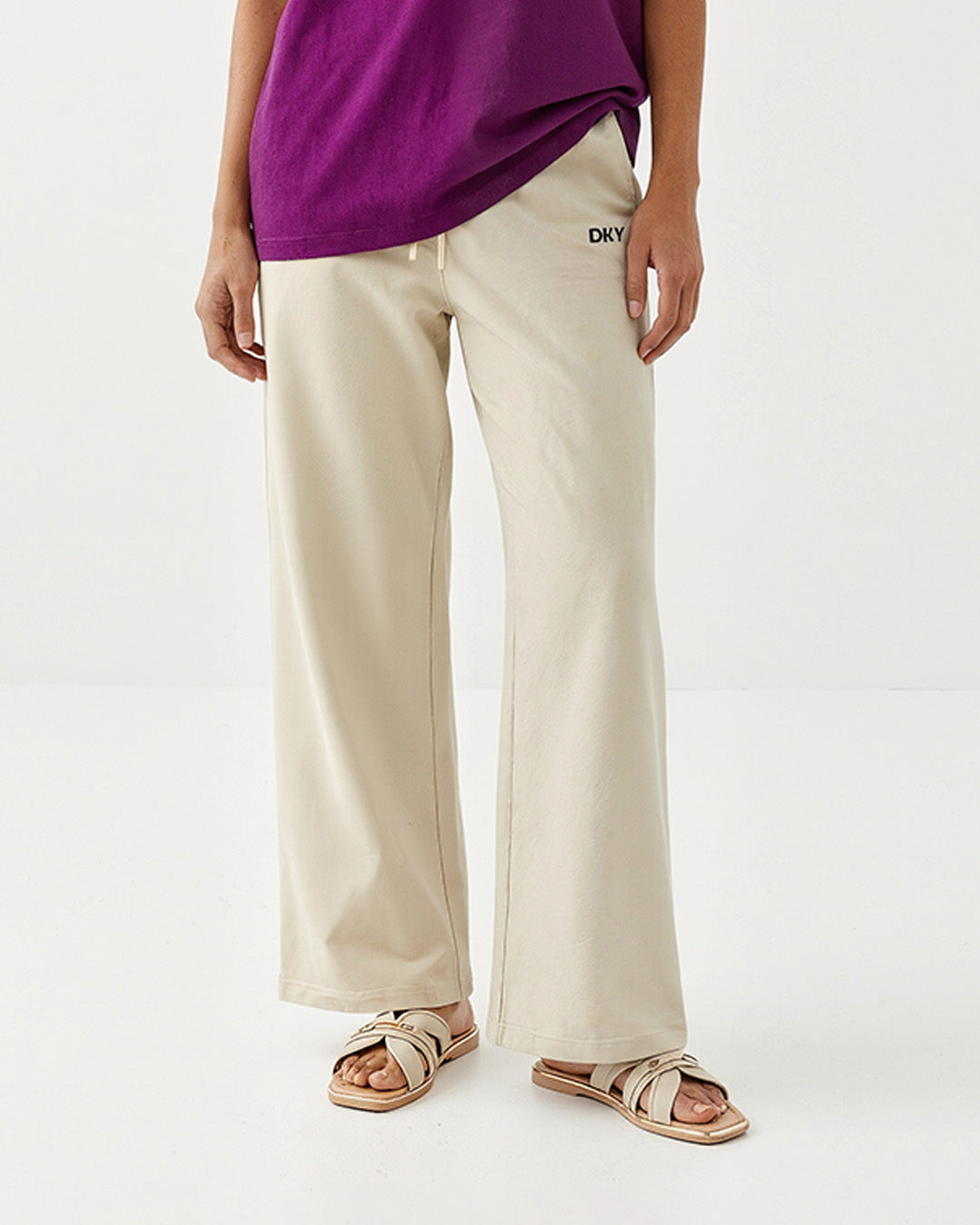 Beige Sweatpants