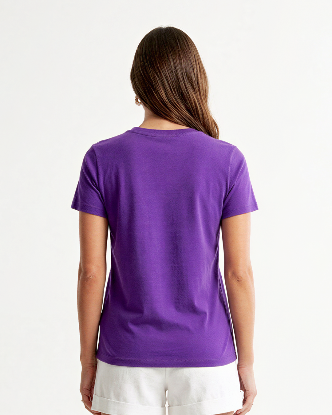 Purple Plain T-Shirt