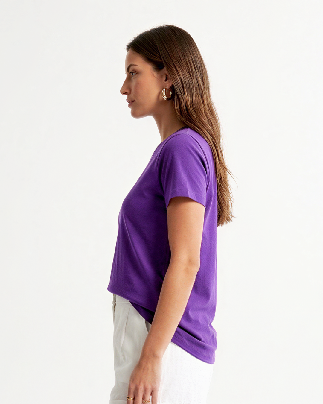 Purple Plain T-Shirt
