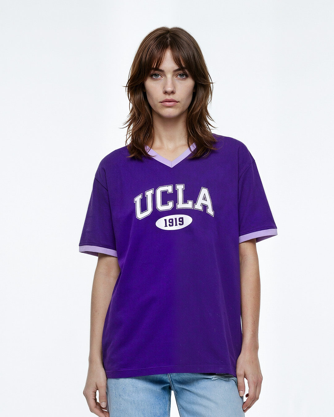 1919 Tap Out V-Neck Oversize T-Shirt