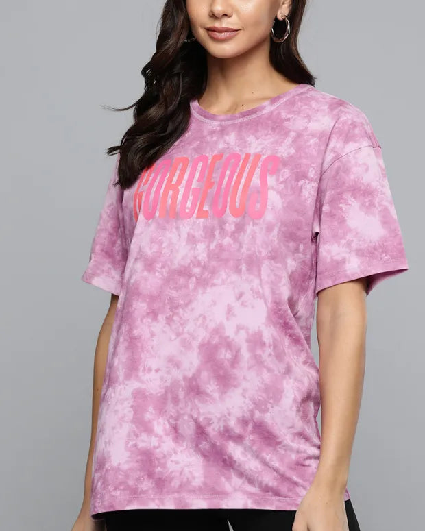 Gorgeous Purple Tie Dye T-Shirt