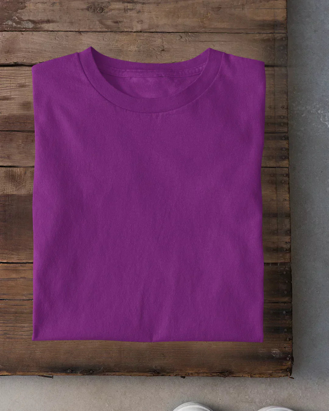 Mulberry Plain T-Shirt - Shop Printed T shirt for Women Online In India | LoveDky