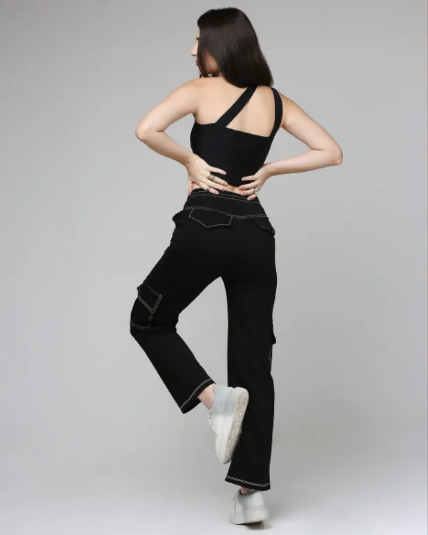Black Cargo Pants