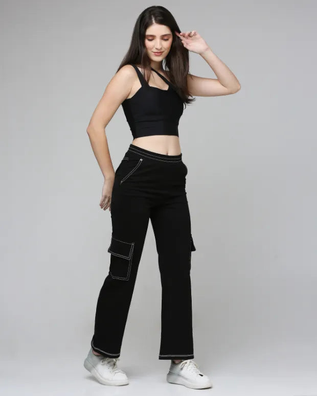 Black Cargo Pants