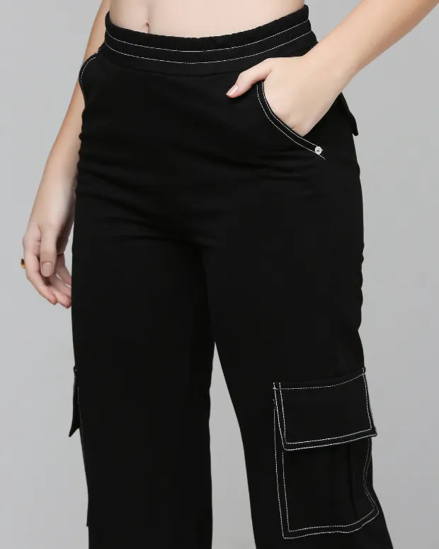 Black Cargo Pants