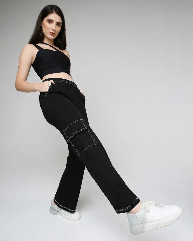 Black Cargo Pants
