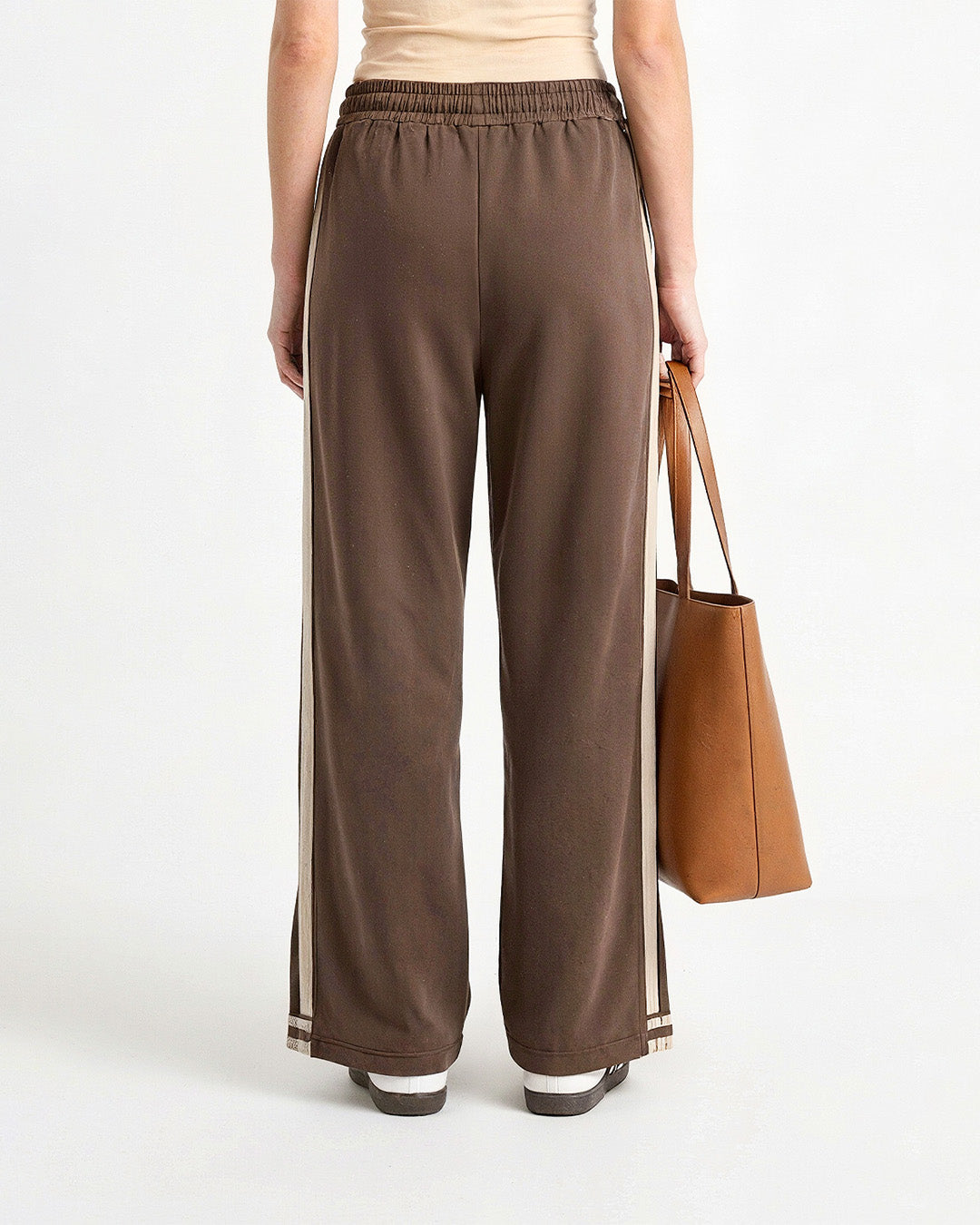 Beige Trim Gossip Pants