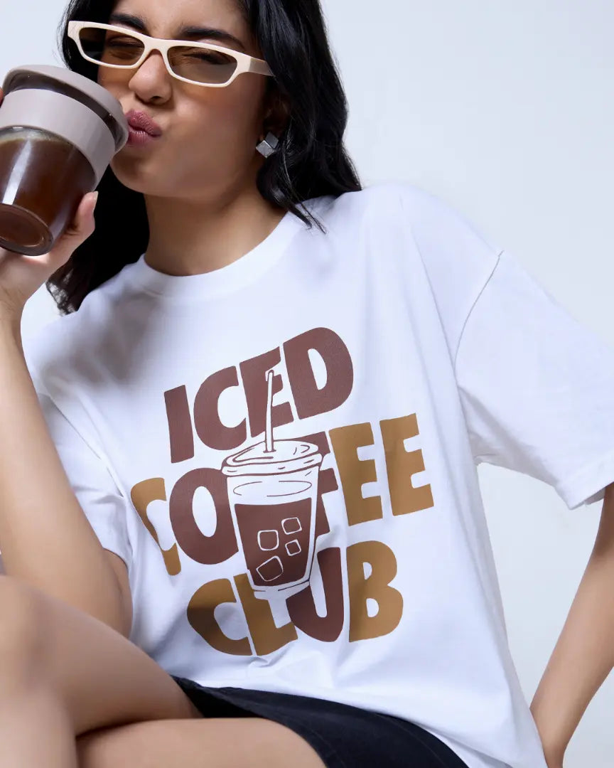 Ice Coffee Club Oversized T-Shirt