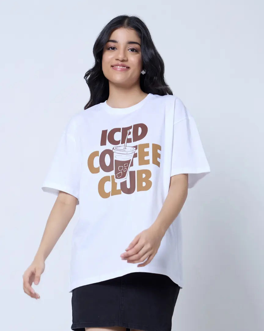 Ice Coffee Club Oversized T-Shirt