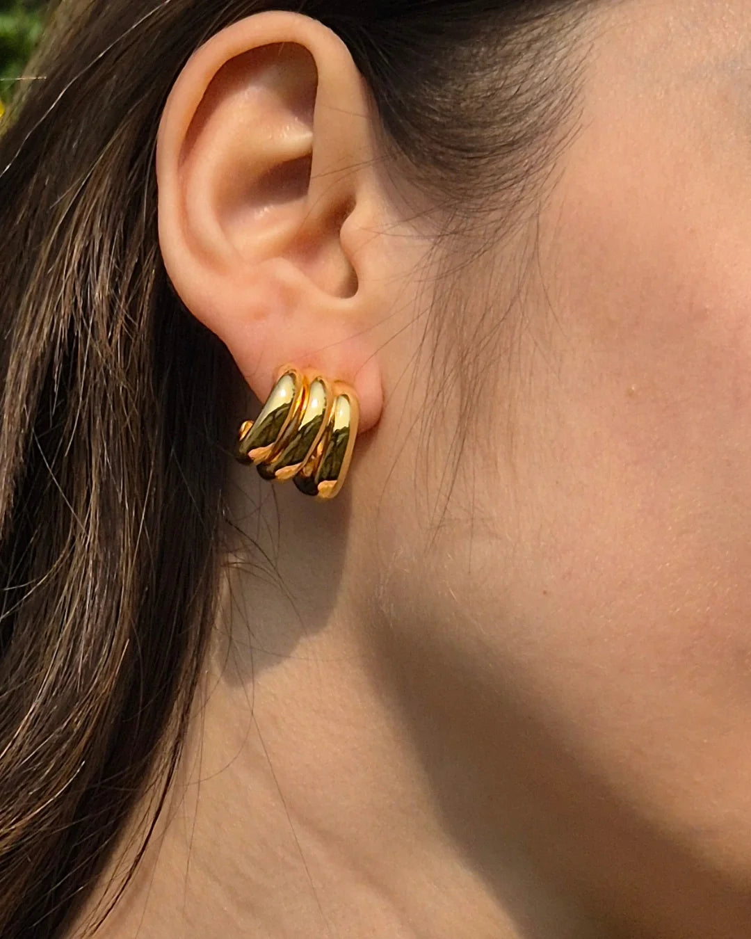 Orbit Triple Earrings