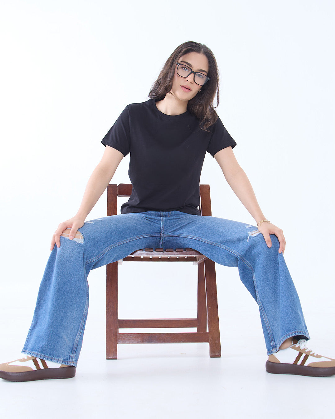 Black Plain T-Shirt