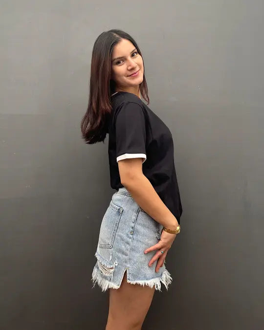 Tap Out T-Shirt - Black & White