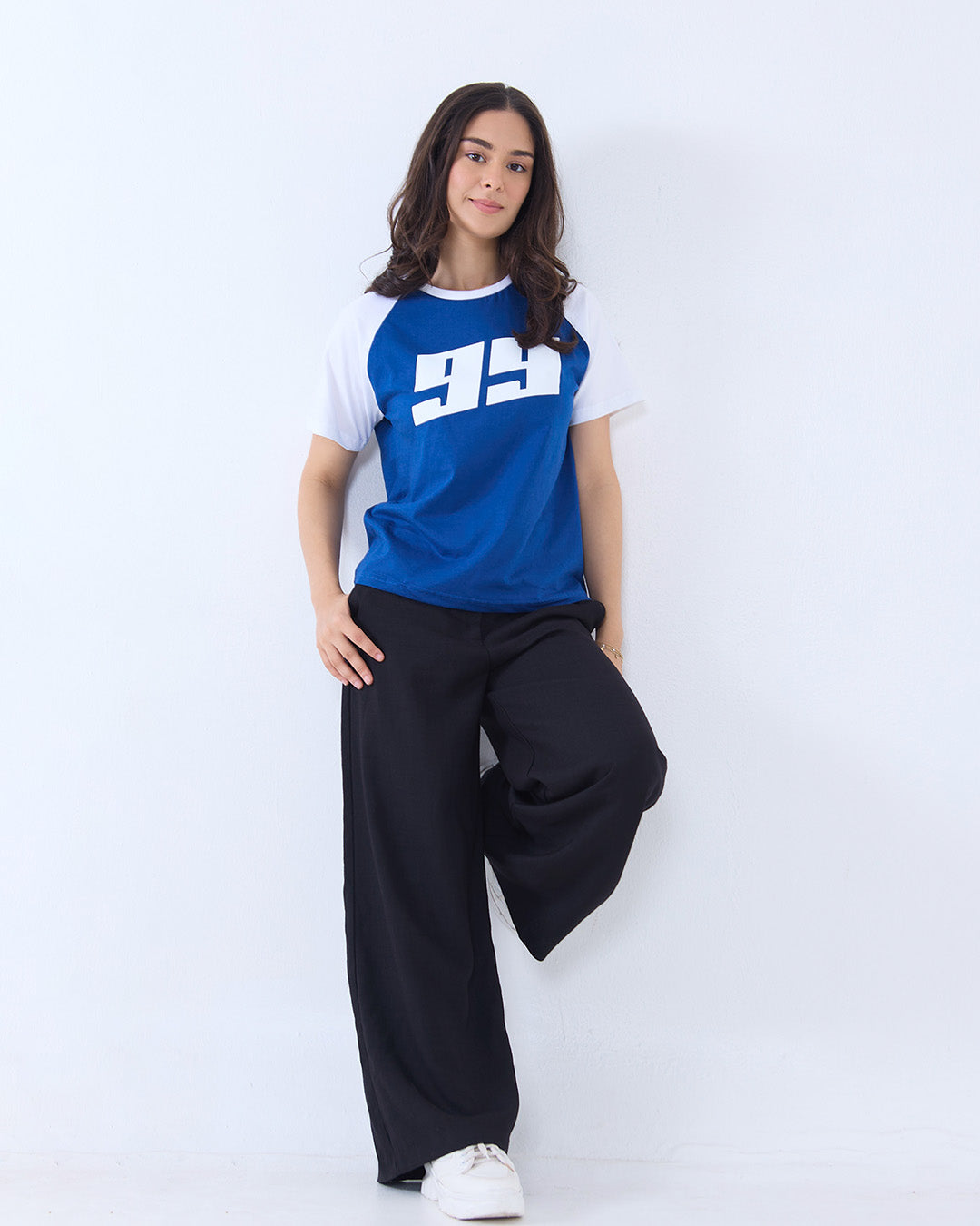 Royal Blue 99 Raglan T-Shirt
