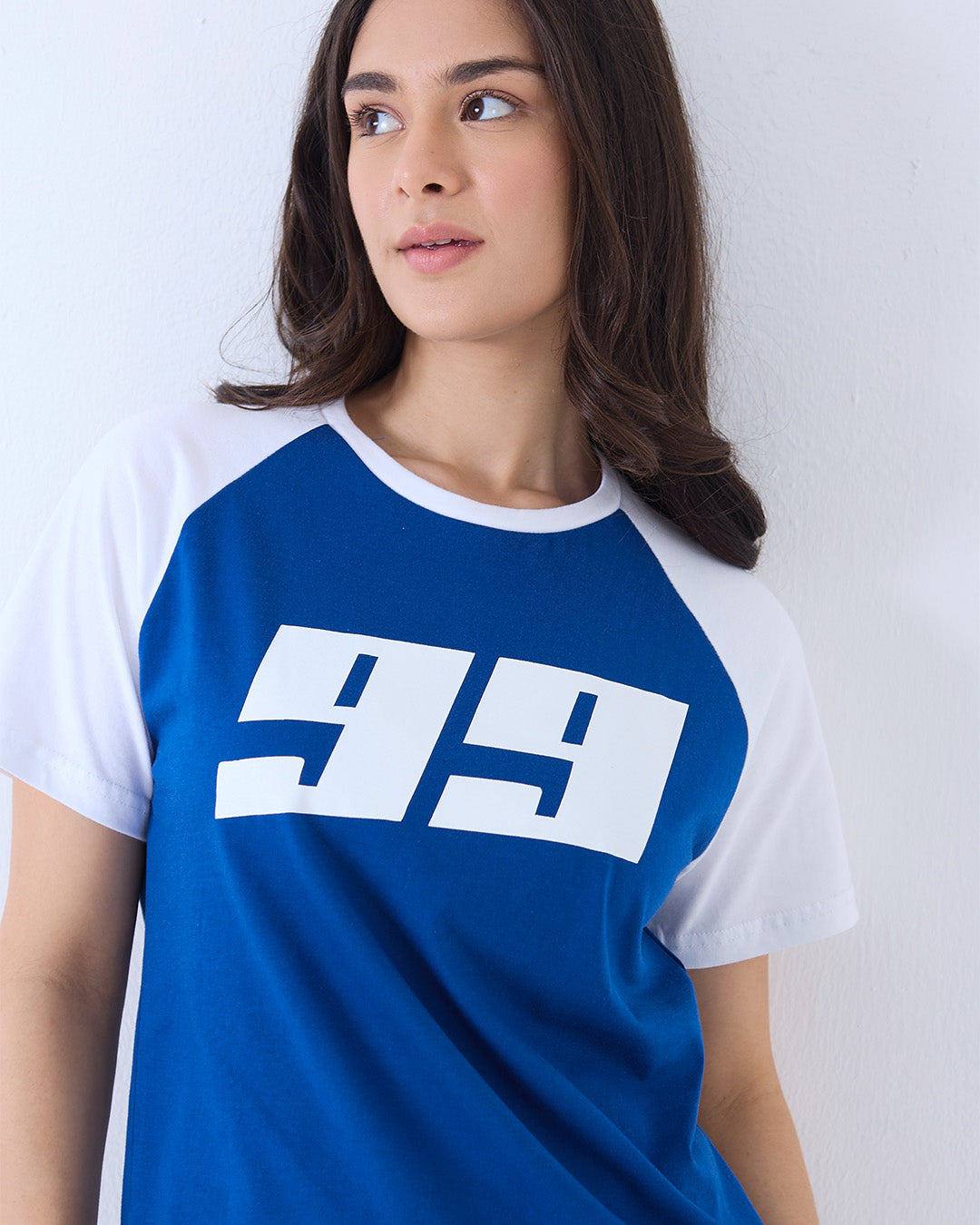 Royal Blue 99 Raglan T-Shirt