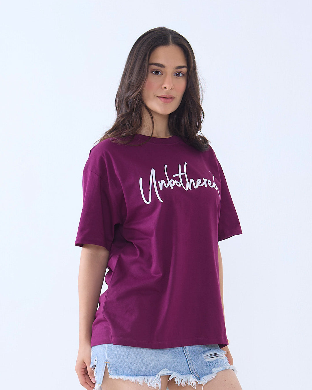 Mulberry Unbothered Oversized T-Shirt