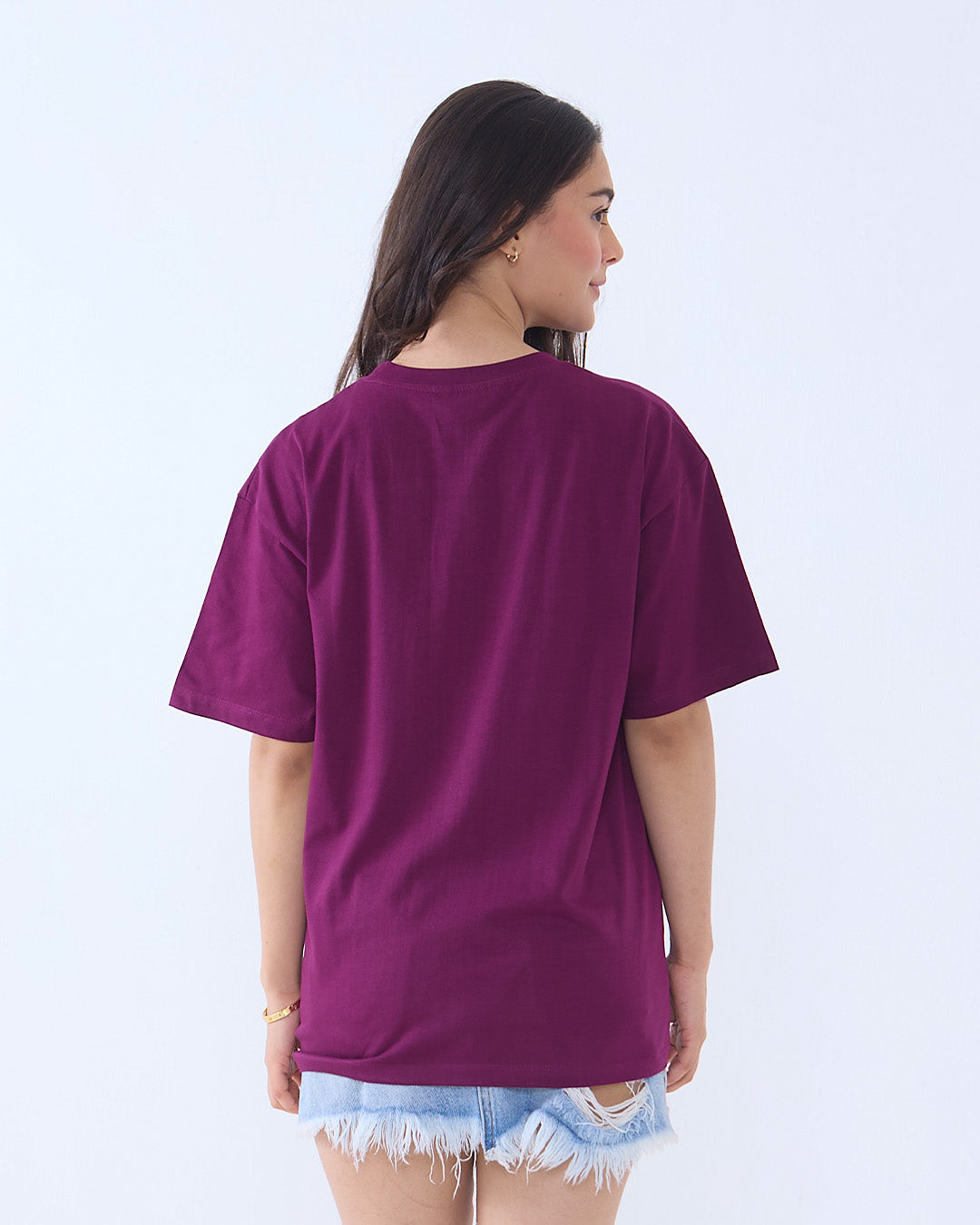 Mulberry Unbothered Oversized T-Shirt