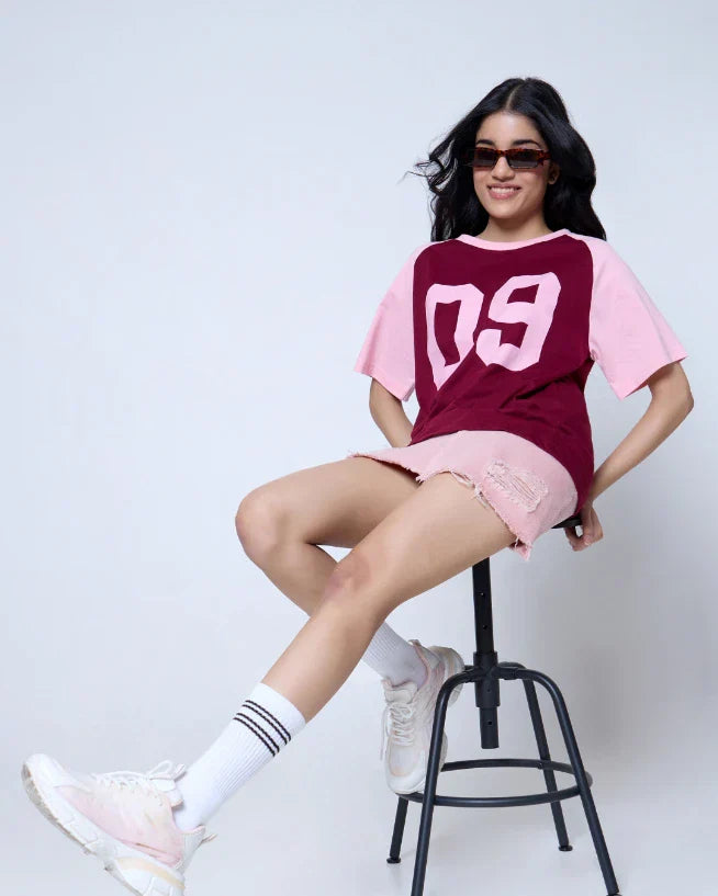 09 Raglan Oversized T-Shirt