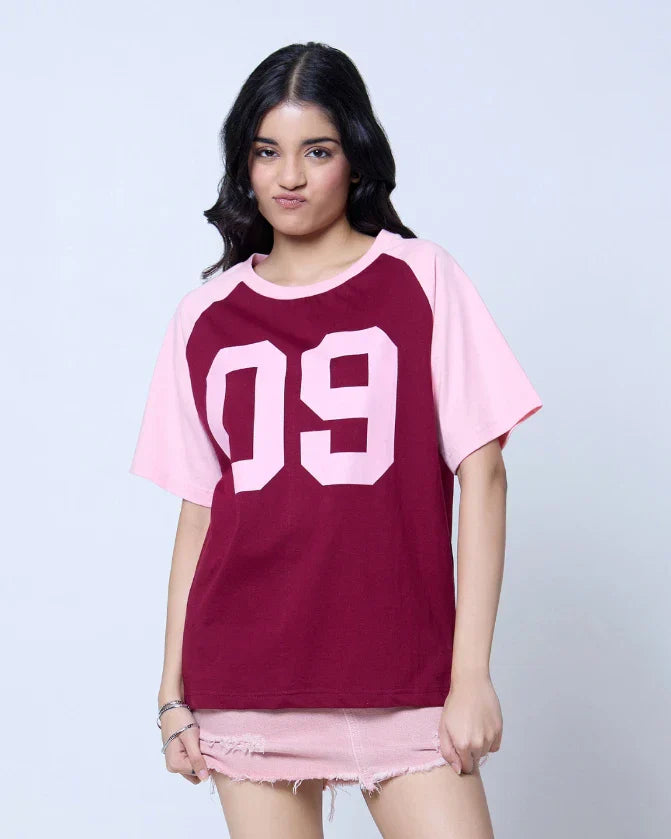 09 Raglan Oversized T-Shirt