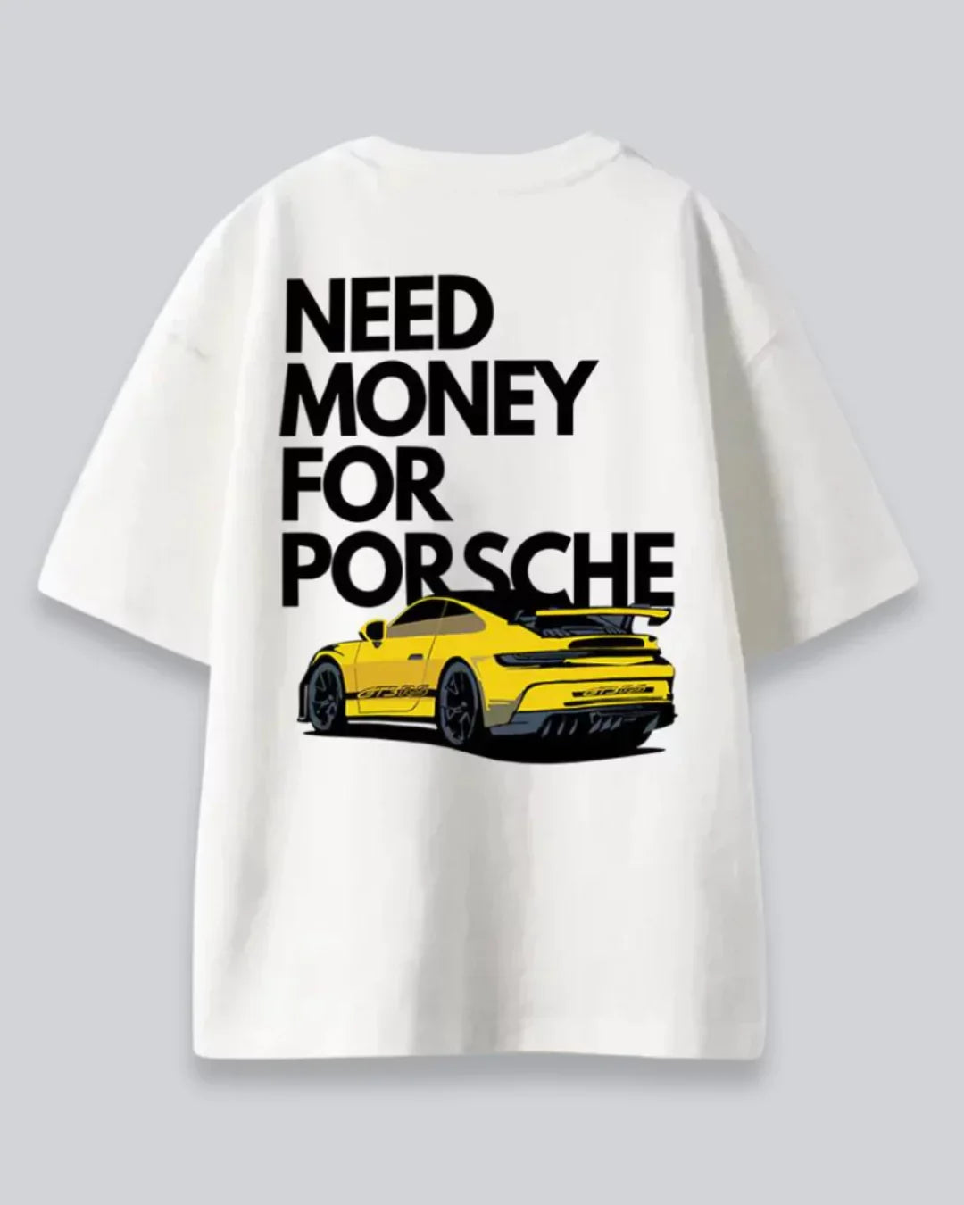 Arlo Need Money For Porsche Oversized T-Shirt