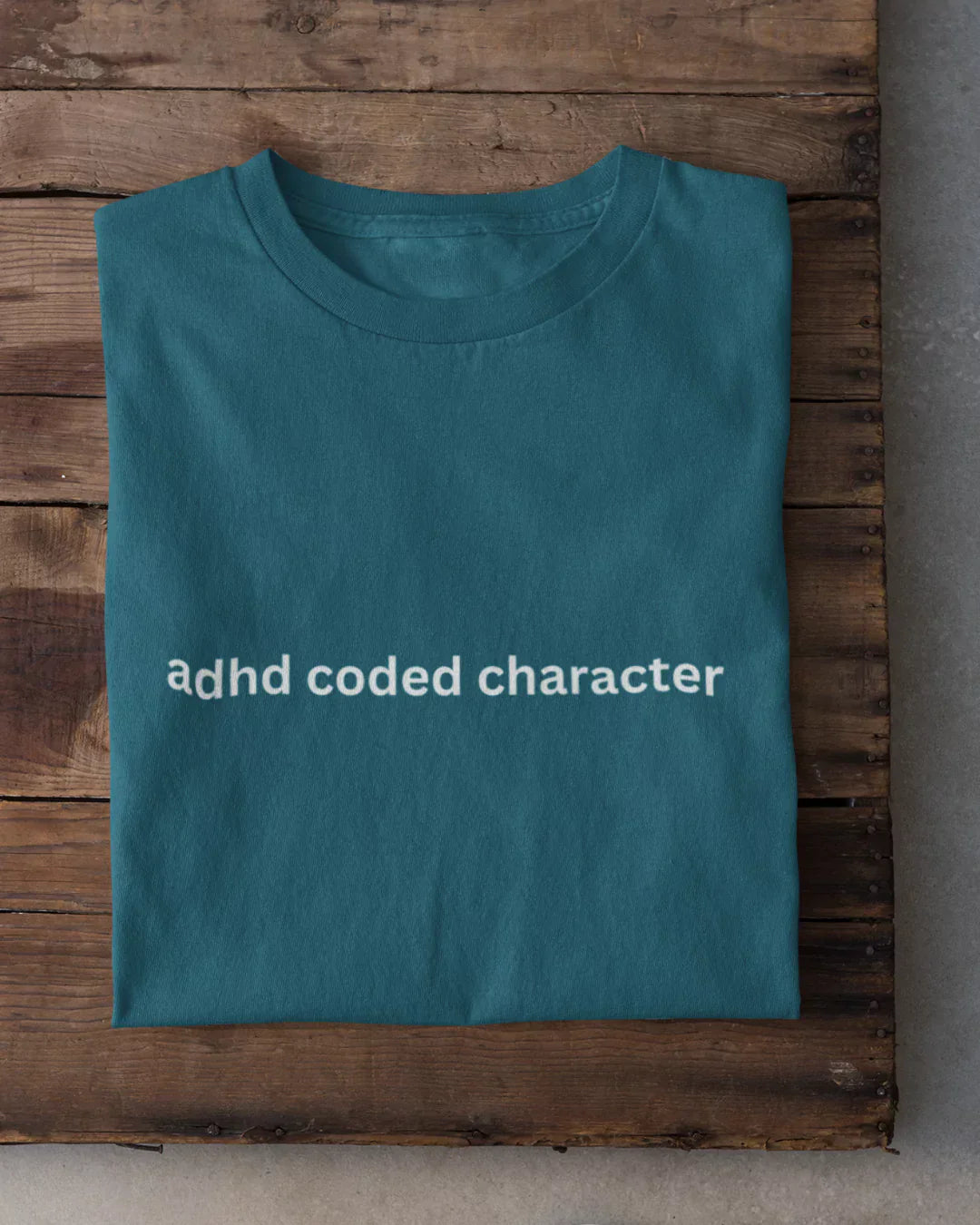 Adhd Coded Character T-Shirt