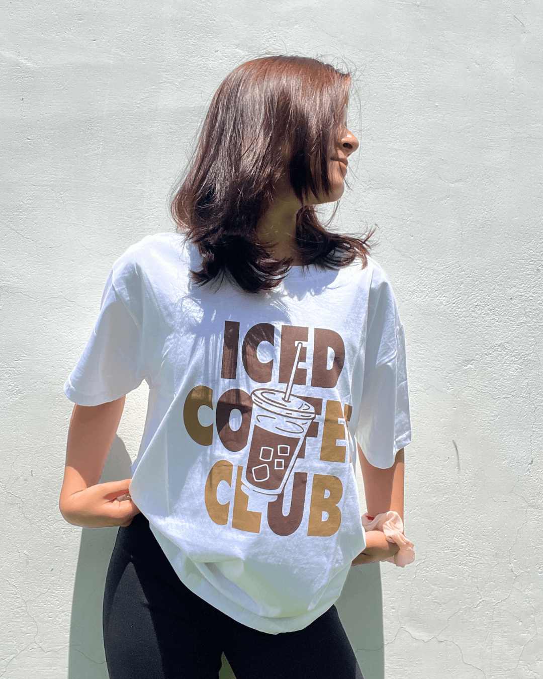 Ice Coffee Club Oversized T-Shirt - SV