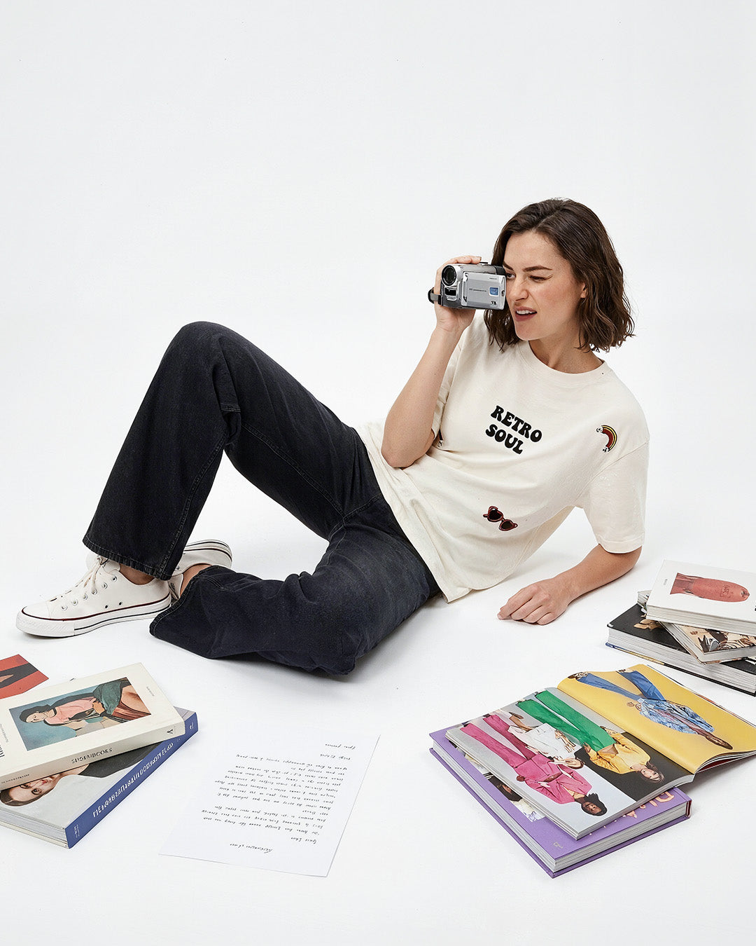 Retro Set Oversized T-Shirt
