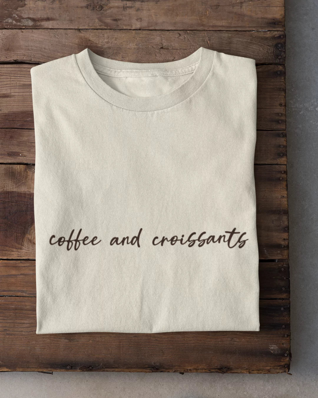 Coffee And Croissants T-Shirt