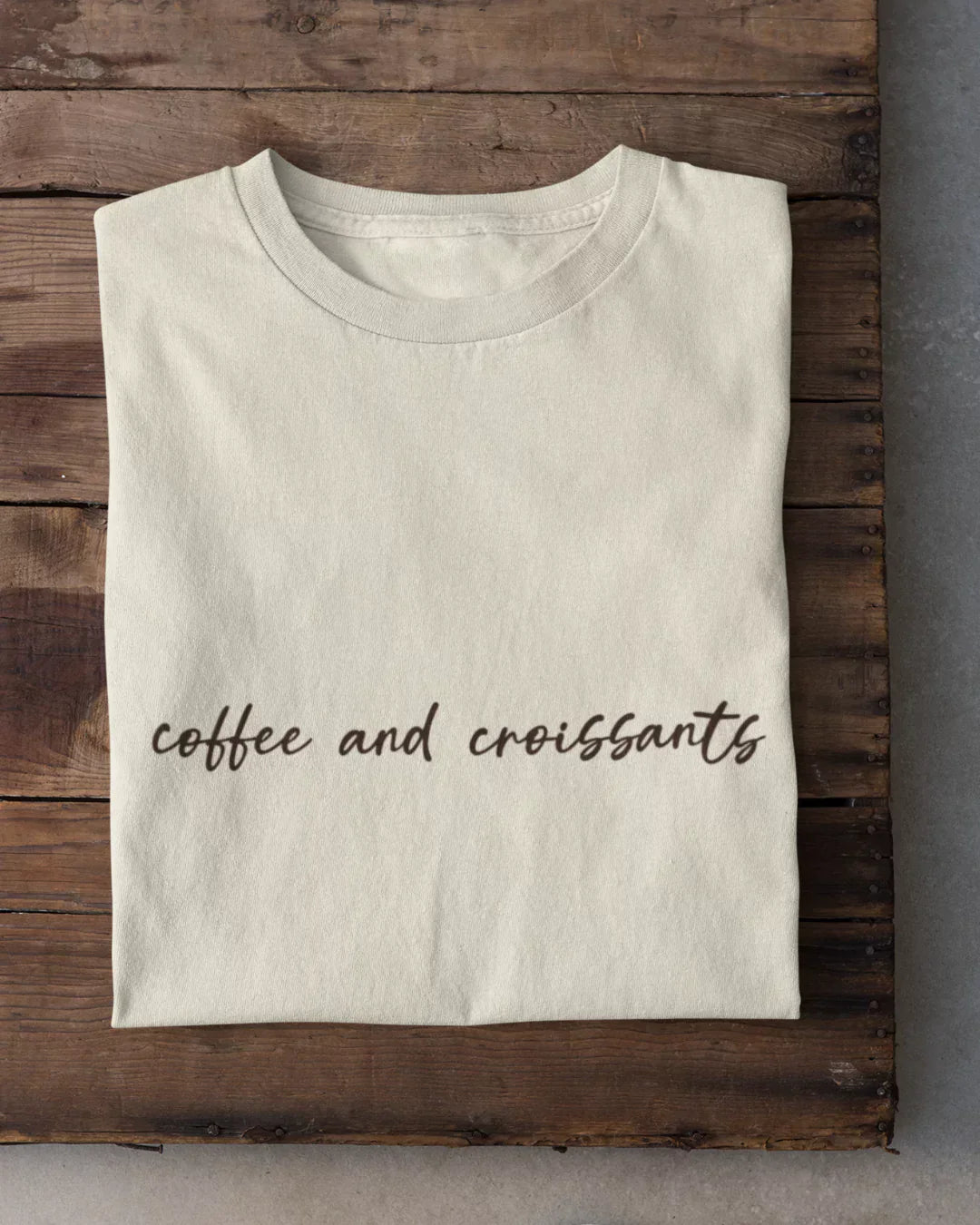 Coffee And Croissants T-Shirt