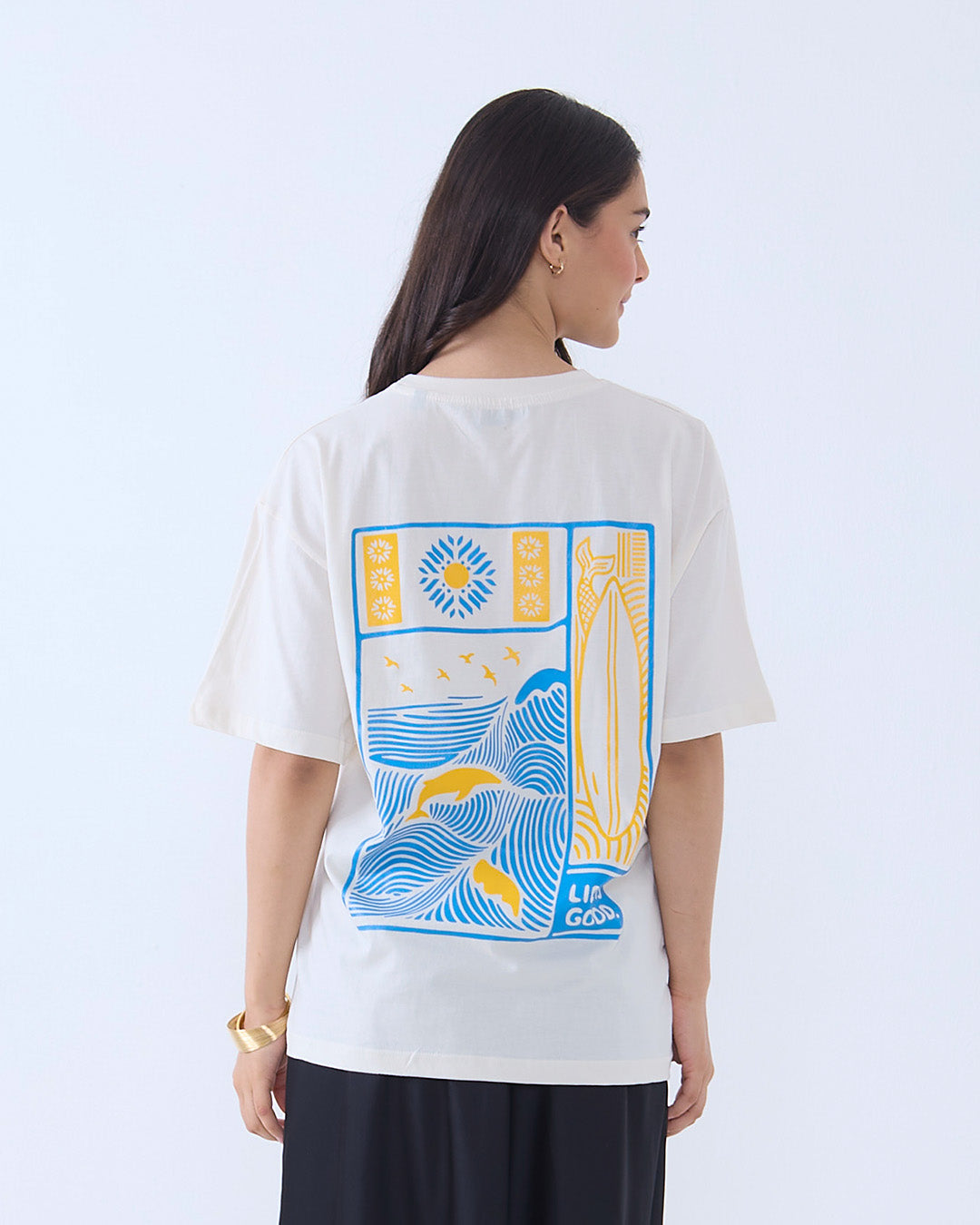 Life Is Good Oversized T-Shirt